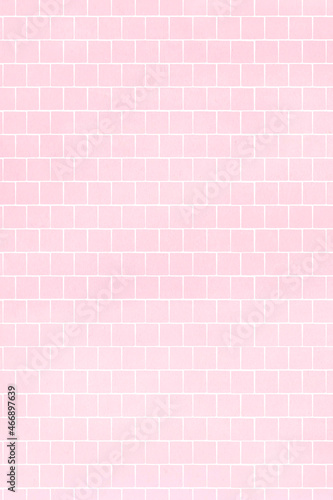 かわいいピンクのタイル壁紙背景 縦