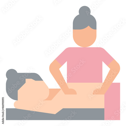 massage flat icon