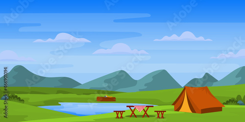 Lake Camping