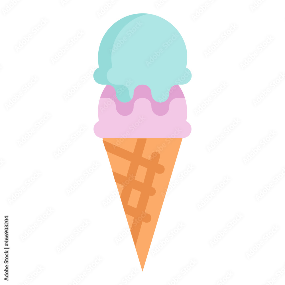 ice cream flat icon ice cream flat icon