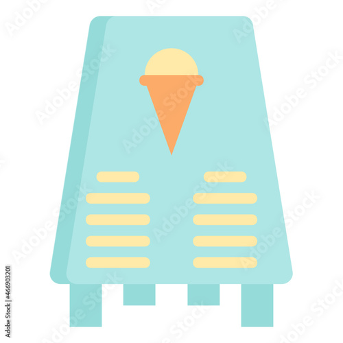signage flat icon