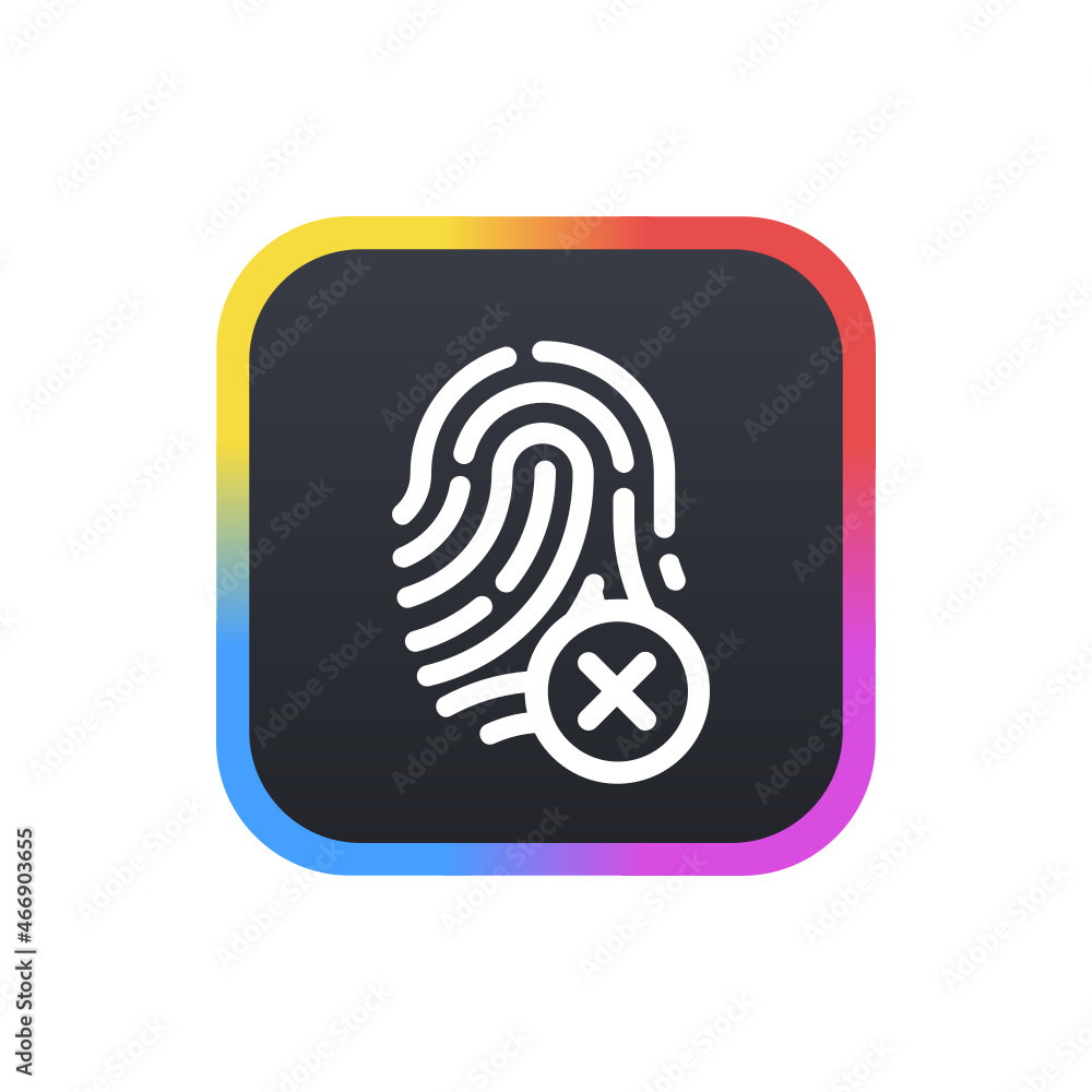 Invalid Fingerprint - Sticker Invalid Fingerprint - Sticker