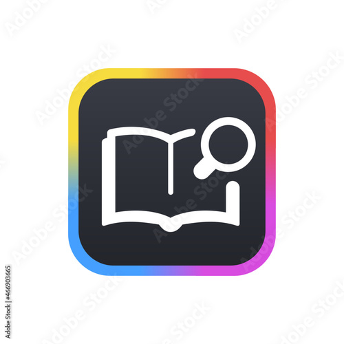 Search Book - Sticker