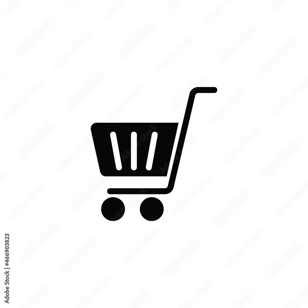 Shopping cart icon vector illustration design Shopping cart icon vector illustration design