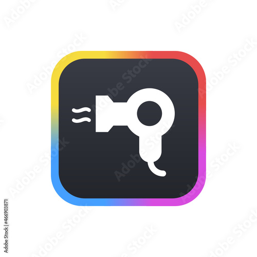 Hairdryer - Sticker