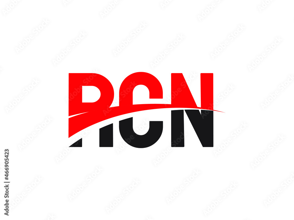 RCN Letter Initial Logo Design Vector Illustration RCN Letter Initial Logo Design Vector Illustration