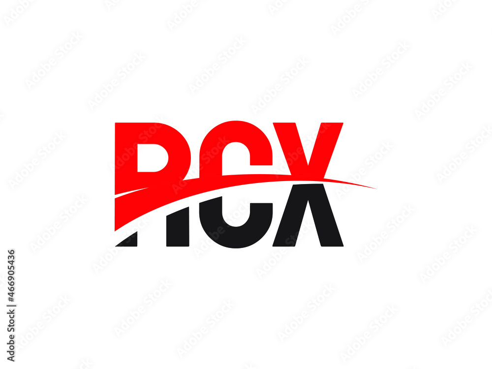 RCX Letter Initial Logo Design Vector Illustration RCX Letter Initial Logo Design Vector Illustration
