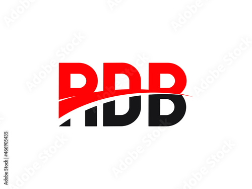 RDB Letter Initial Logo Design Vector Illustration photo