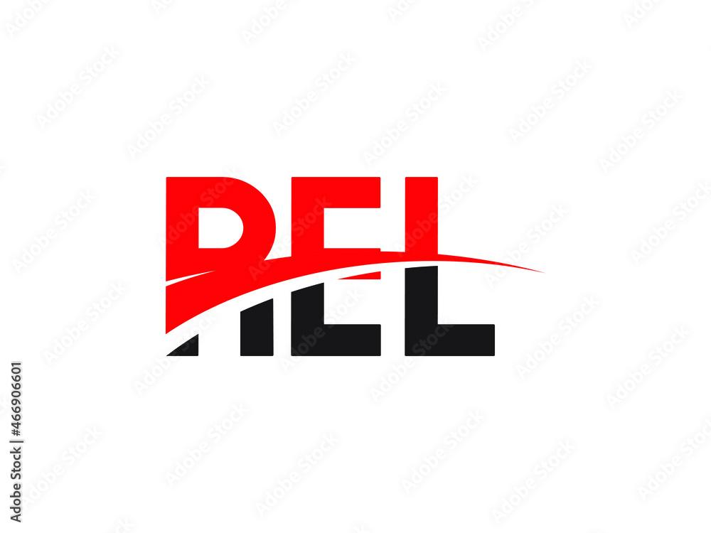 REL Letter Initial Logo Design Vector Illustration REL Letter Initial Logo Design Vector Illustration