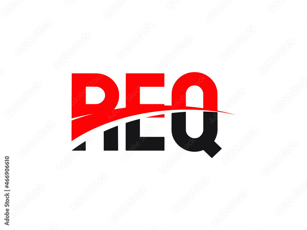 REQ Letter Initial Logo Design Vector Illustration REQ Letter Initial Logo Design Vector Illustration