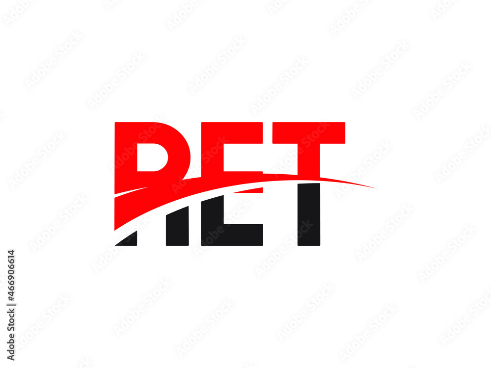 RET Letter Initial Logo Design Vector Illustration RET Letter Initial Logo Design Vector Illustration