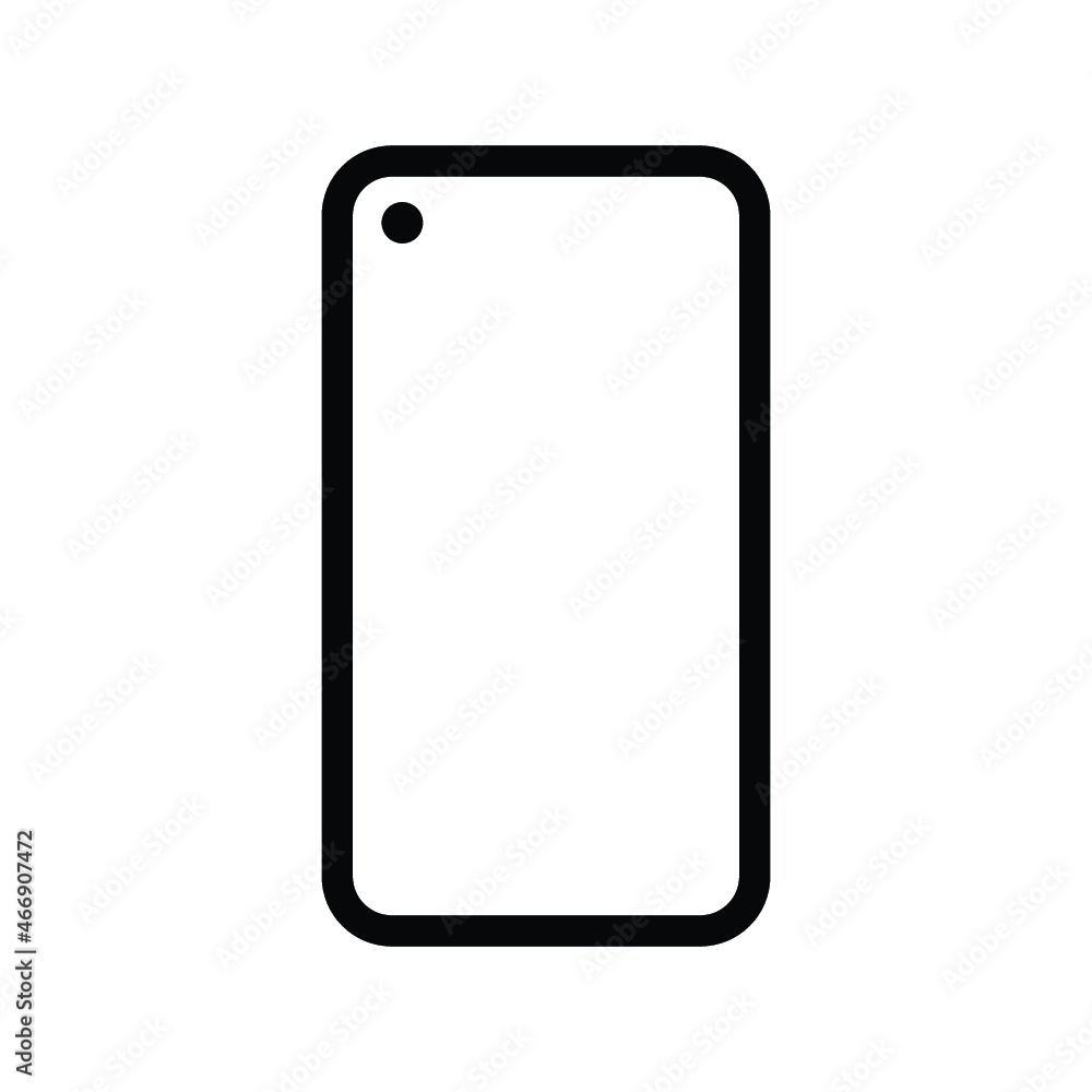 blank phone isolated on white blank phone isolated on white