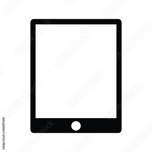 tablet pc isolated on white