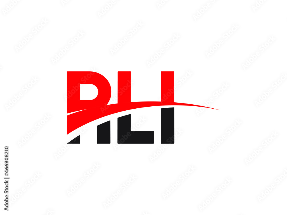 RLI Letter Initial Logo Design Vector Illustration RLI Letter Initial Logo Design Vector Illustration