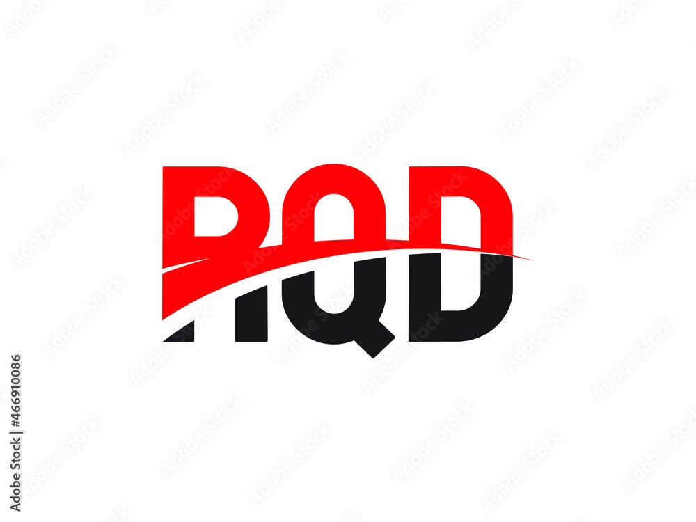 RQD Letter Initial Logo Design Vector Illustration RQD Letter Initial Logo Design Vector Illustration