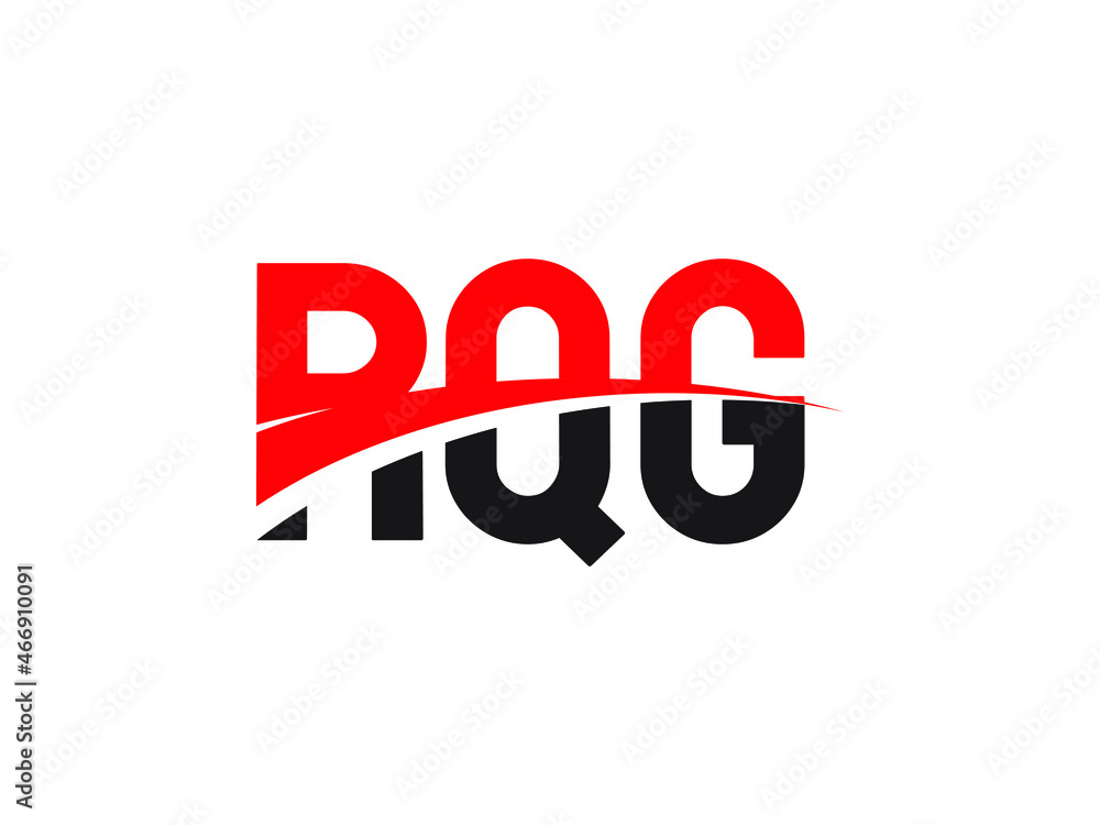 RQG Letter Initial Logo Design Vector Illustration RQG Letter Initial Logo Design Vector Illustration