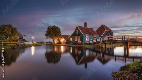 Sunrise at Zaanse Schans