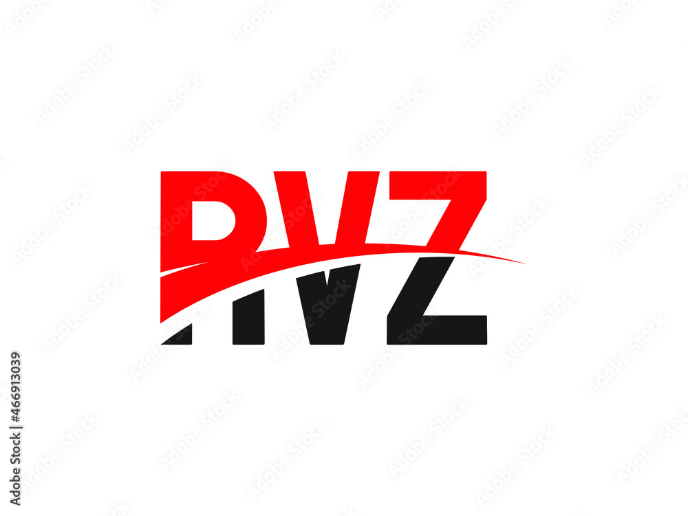 RVZ Letter Initial Logo Design Vector Illustration RVZ Letter Initial Logo Design Vector Illustration