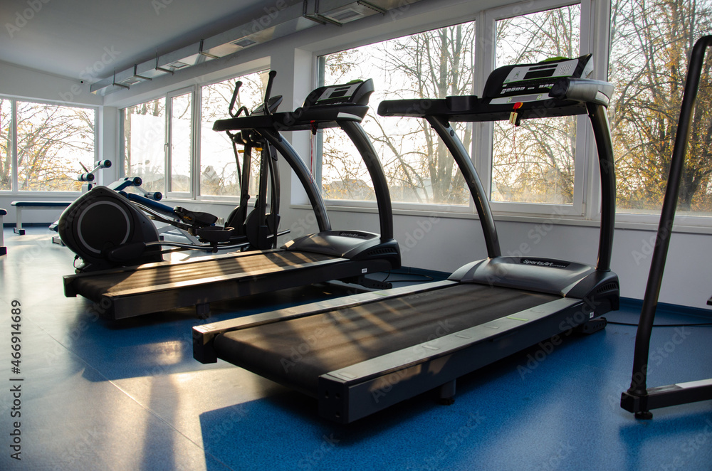 dumbbell, dumbbell in the gym. gym for fitness. exercise equipment in the gym. dumbbell, dumbbell in the gym. gym for fitness. exercise equipment in the gym.