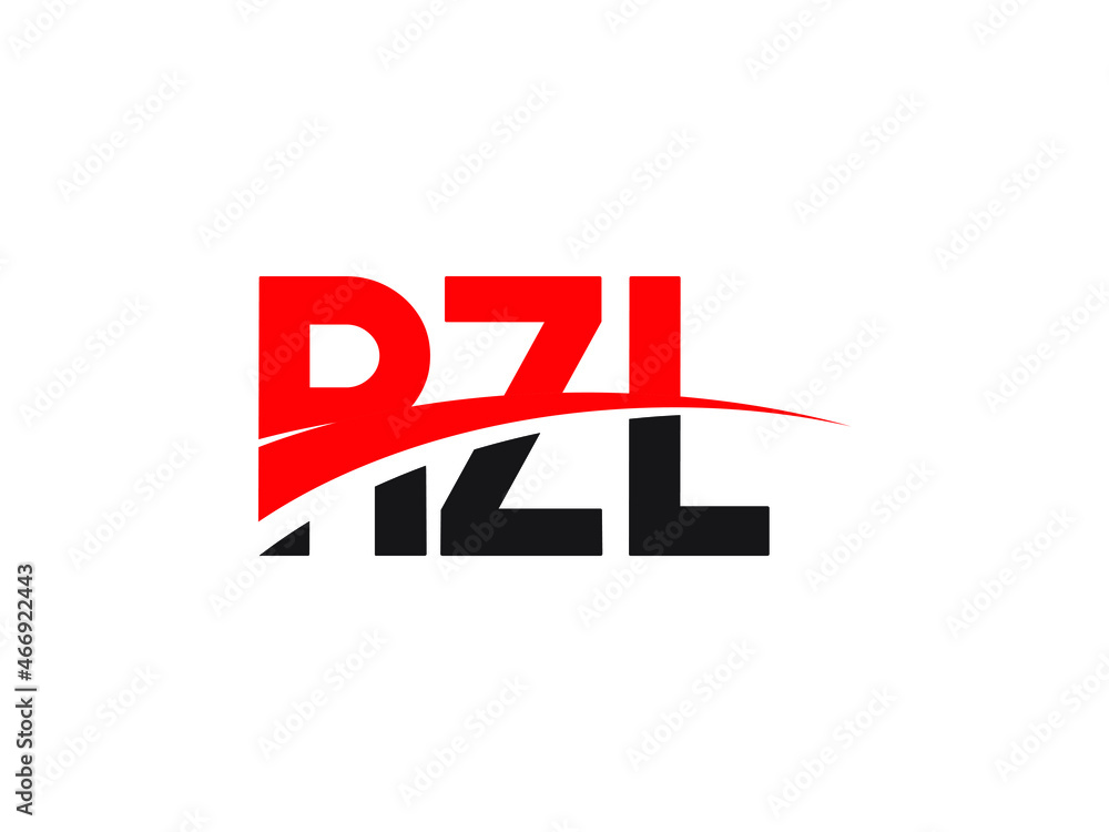 RZL Letter Initial Logo Design Vector Illustration RZL Letter Initial Logo Design Vector Illustration