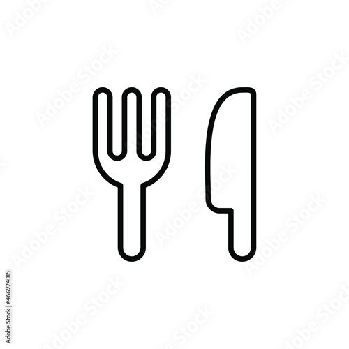 Food, eat, kitchen, restaurant line icon design concept