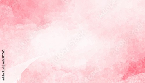 Watercolor background texture soft pink - abstract morning light
