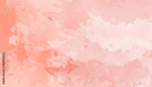 Watercolor background texture soft pink - abstract morning light
