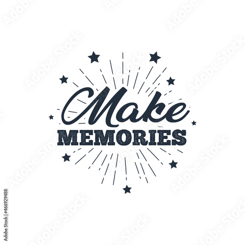 make memories emblem.