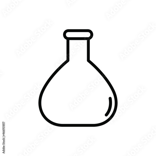 Laboratory icon vector. analyzes illustration sign. test tube symbol. chemistry logo.
