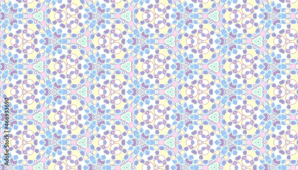 Abstract fractal pattern. Abstract fractal pattern.