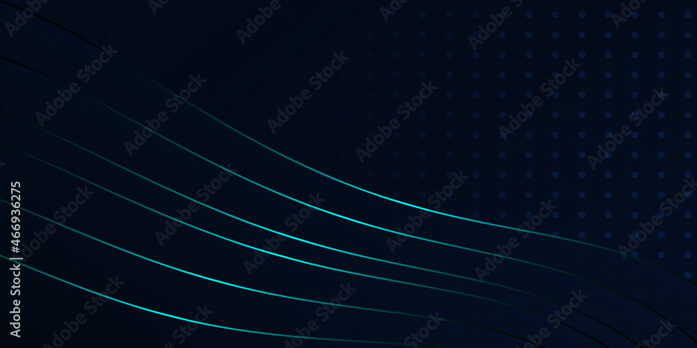 Naklejka premium Modern dark blue background vector design
