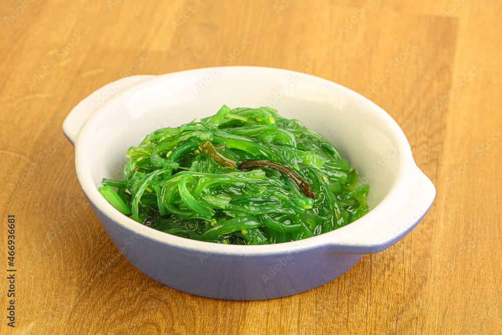 Japanese traditional seaweed salad Chukka Japanese traditional seaweed salad Chukka