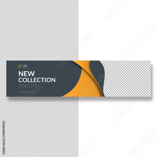 Business sale linkedin banner template