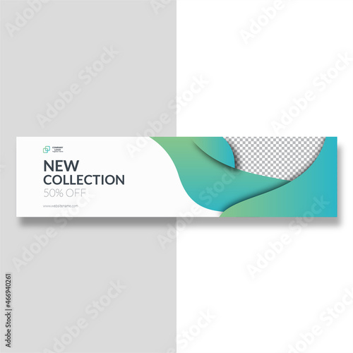 Business sale linkedin banner template