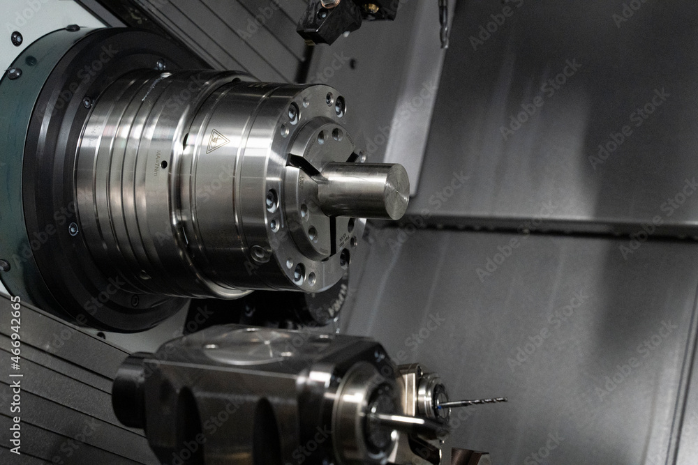 spindle in a CNC lathe spindle in a CNC lathe