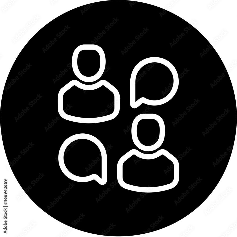 chat glyph icon chat glyph icon