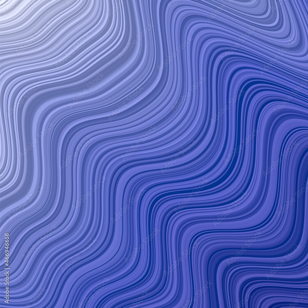 Wavy background. Cool background in indigo colors. EPS10 Vector.