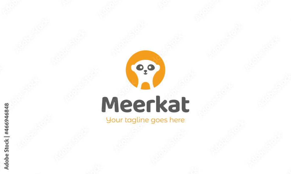 Vector Logo Icon Template Meerkat Vector Logo Icon Template Meerkat