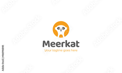 Free Download Vector Logo Icon Template Meerkat - GFXLoad
