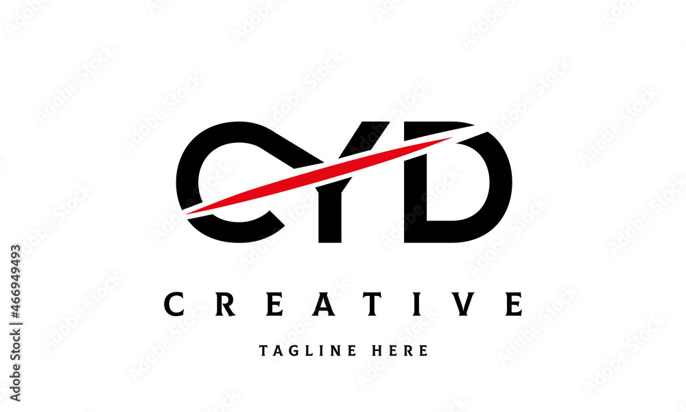 CYD creative cut three latter logo CYD creative cut three latter logo