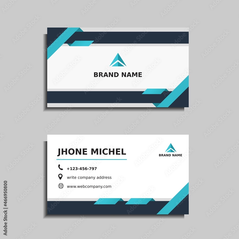 modern business card template modern business card template