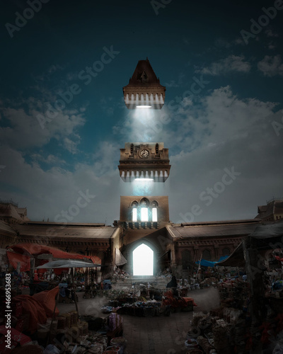 Hidden Alien Ship | Empress Market Karachi