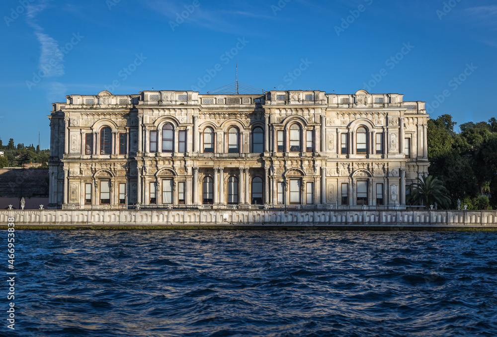 The Beylerbeyi Palace(Beylerbeyi Sarayi) (meaning Lord of the Lords), is an Imperial Ottoman summer residence  from the 19th century located near the Bosphorus Bridge.