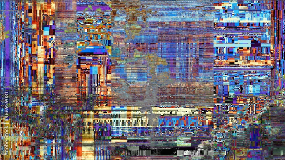 Imitation of a Datamoshing texture. Imitation of a Datamoshing texture.