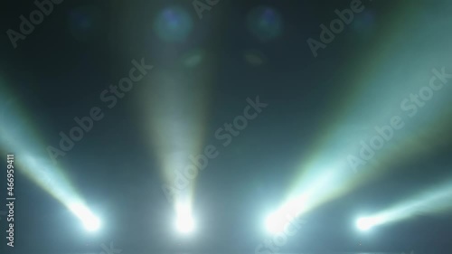 Realistic 4K Looped Stage Lights (stage, scene, concert decorative bulb wall light) Background for different projects!!!