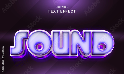 Editable text style effect - 3d cinematic text style theme.