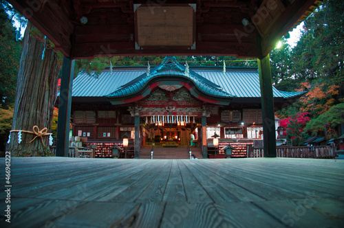 森の中の神社