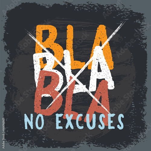 Workout quote. Motivational Fitness Quote Typography Poster.