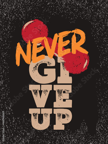 Workout quote. Motivational Fitness Quote Typography Poster.