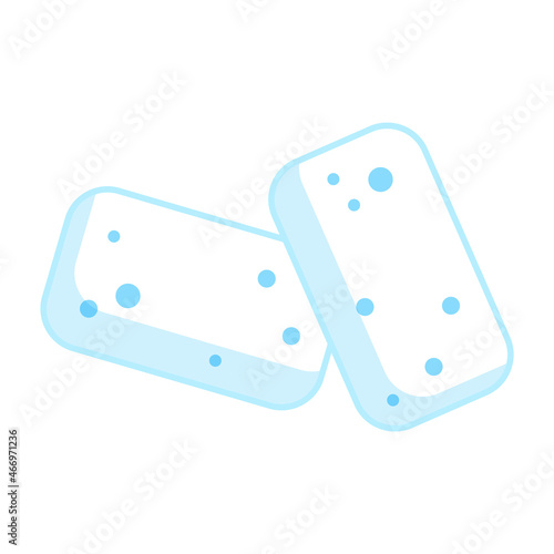 Vector cartoon sugar free gum.